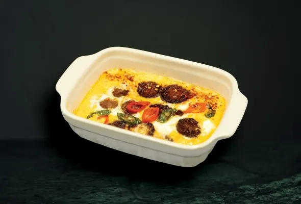 Omletă cu Sujuk